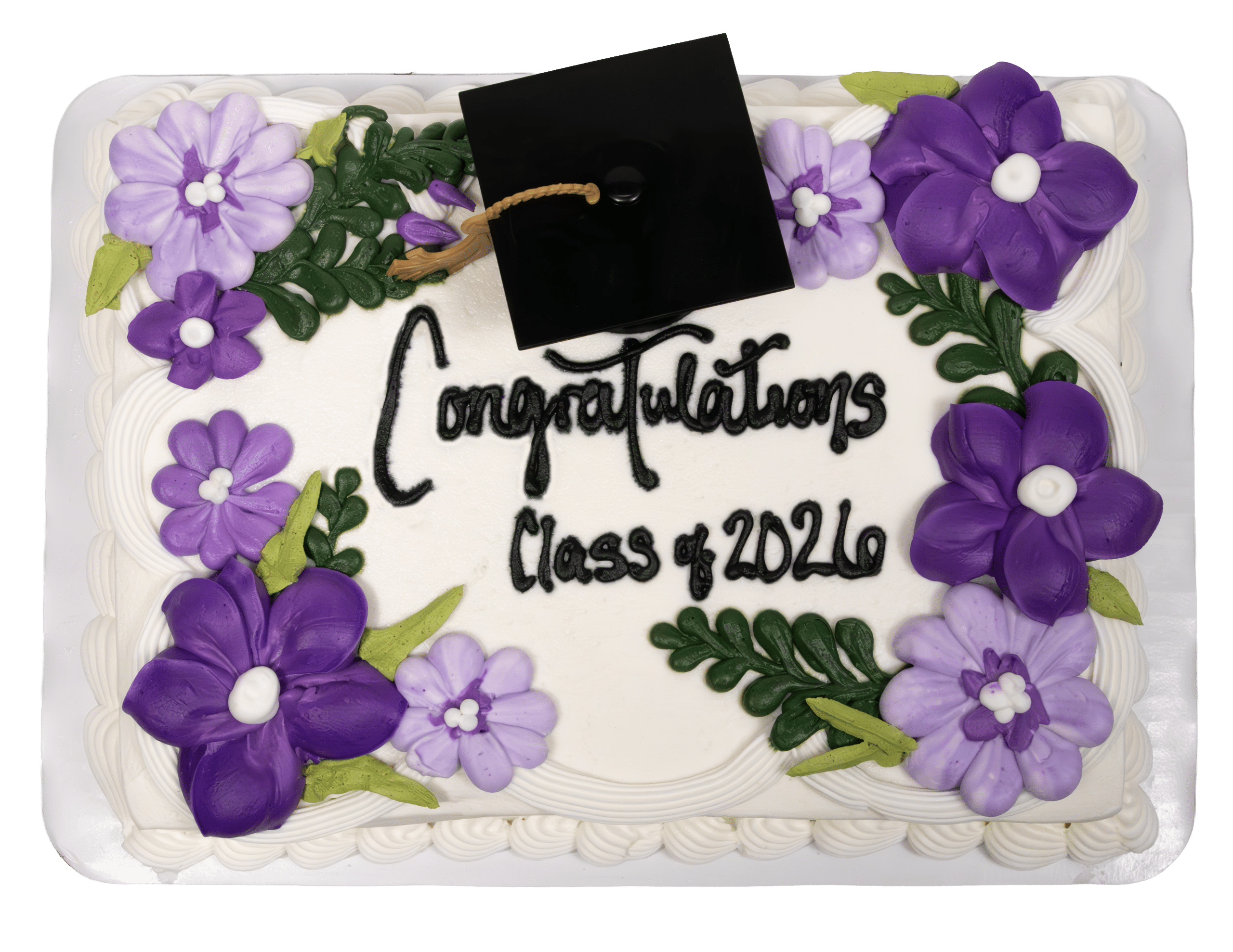 Custom Decorated Graduation Cake