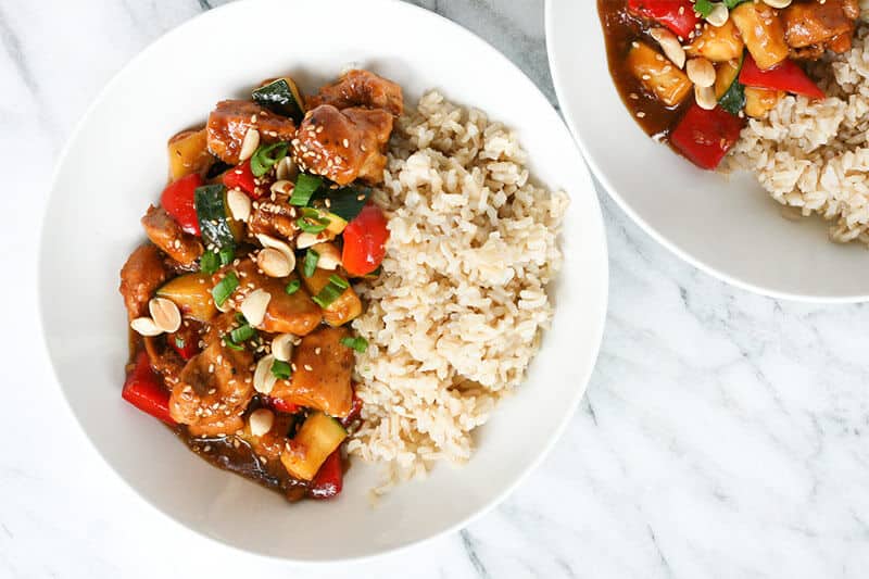 gluten free kung pao chicken